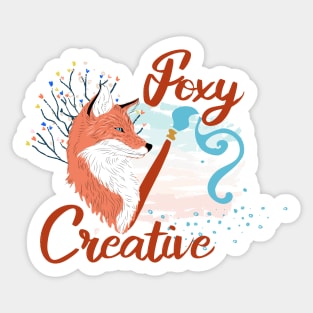 Foxy Creative Sticker